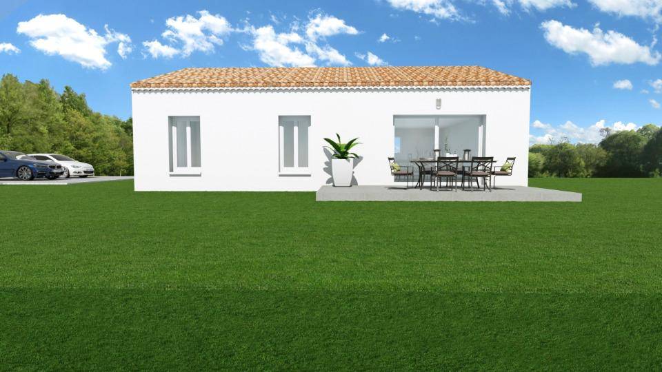 Programme terrain + maison à Saint-Ambroix en Gard (30) de 93 m² à vendre au prix de 206400€ - 3
