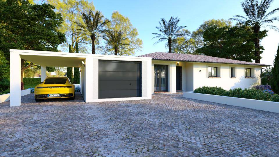 Programme terrain + maison à Saint-Félix-Lauragais en Haute-Garonne (31) de 105 m² à vendre au prix de 253651€ - 1