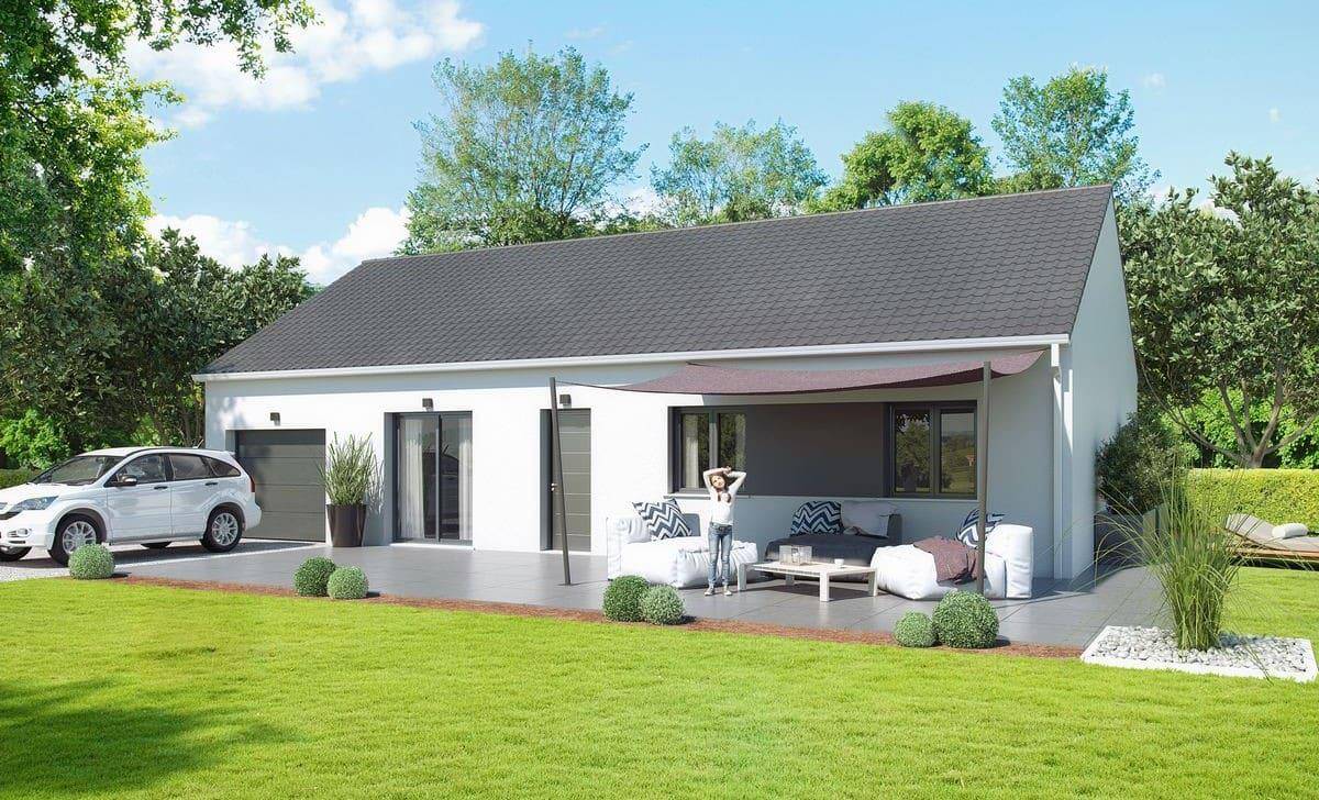 Programme terrain + maison à Sayat en Puy-de-Dôme (63) de 91 m² à vendre au prix de 281600€ - 1