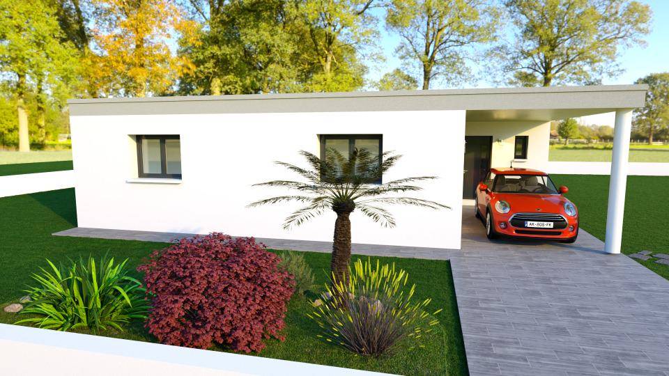 Programme terrain + maison à Rivesaltes en Pyrénées-Orientales (66) de 100 m² à vendre au prix de 479000€ - 2