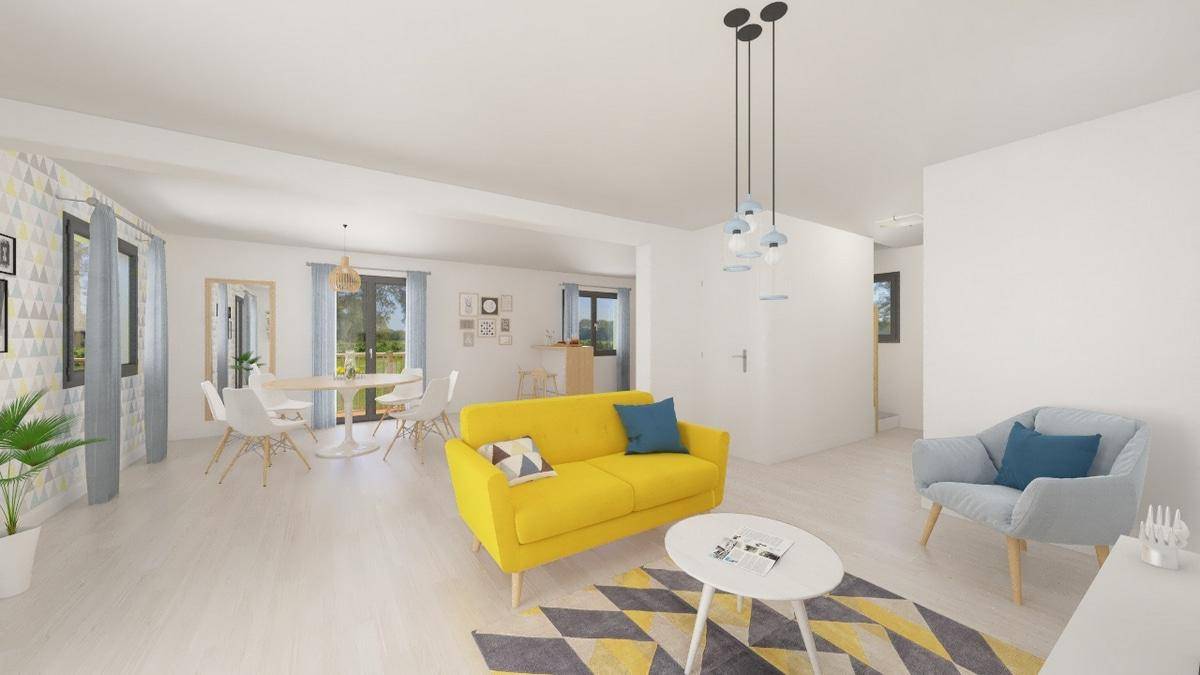 Programme terrain + maison à Le Bouchet-Mont-Charvin en Haute-Savoie (74) de 102 m² à vendre au prix de 660804€ - 3