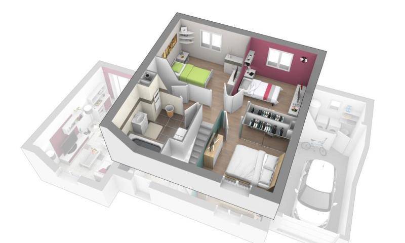 Programme terrain + maison à Pugny-Chatenod en Savoie (73) de 110 m² à vendre au prix de 593000€ - 3