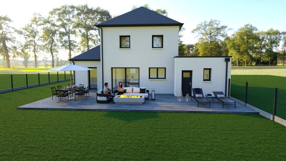 Programme terrain + maison à Éterville en Calvados (14) de 100 m² à vendre au prix de 305000€ - 2