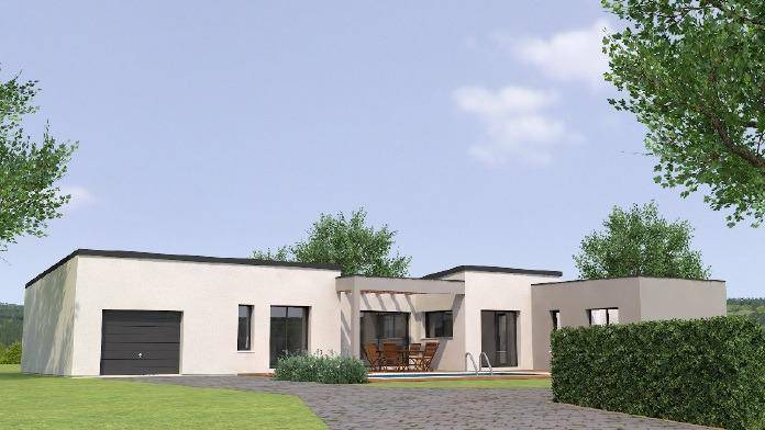Programme terrain + maison à Cholet en Maine-et-Loire (49) de 102 m² à vendre au prix de 324000€ - 1
