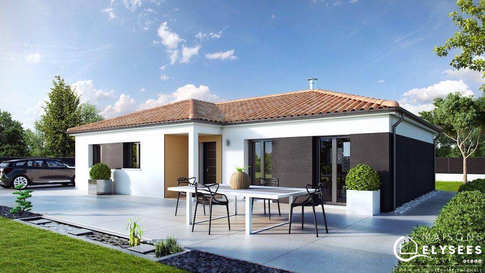 Programme terrain + maison à Loire-les-Marais en Charente-Maritime (17) de 98 m² à vendre au prix de 254635€ - 1