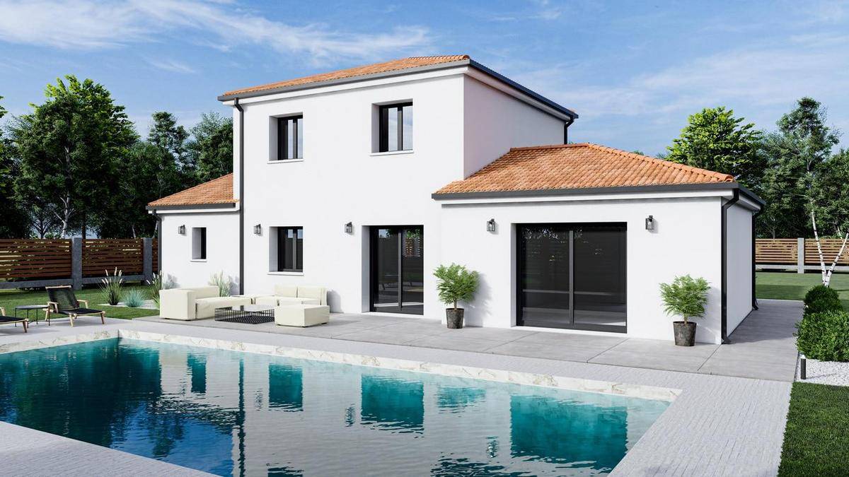 Programme terrain + maison à Creuzier-le-Vieux en Allier (03) de 100 m² à vendre au prix de 327435€ - 2