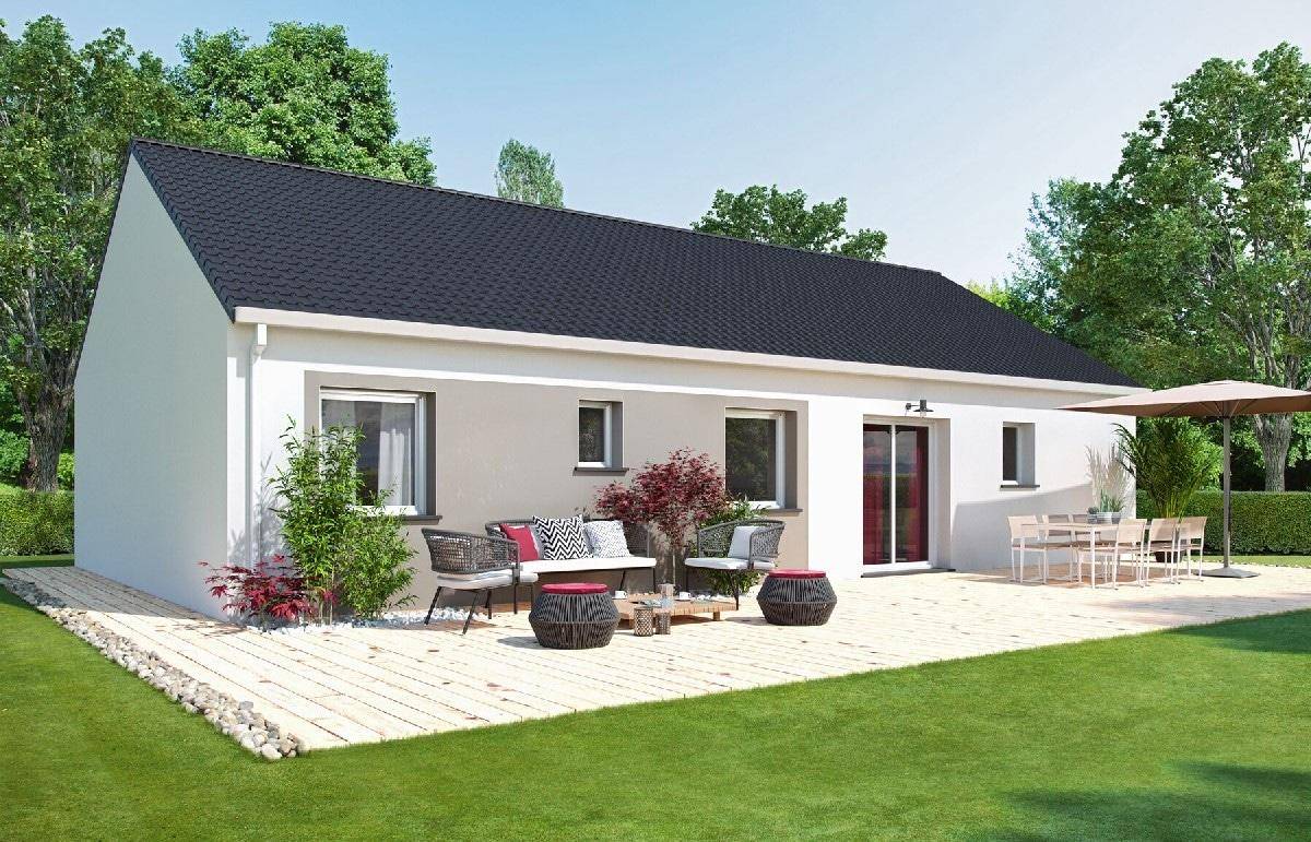 Programme terrain + maison à Bizeneuille en Allier (03) de 90 m² à vendre au prix de 177130€ - 2