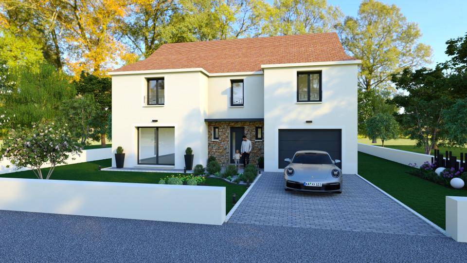 Programme terrain + maison à Galluis en Yvelines (78) de 120 m² à vendre au prix de 399300€ - 4