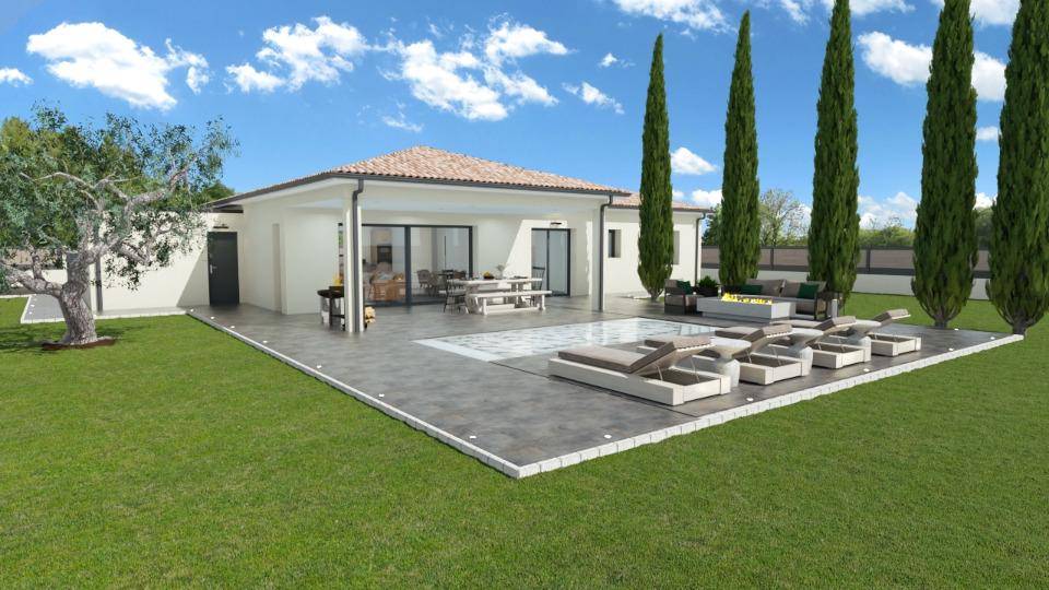 Programme terrain + maison à Tournefeuille en Haute-Garonne (31) de 104 m² à vendre au prix de 406515€ - 1
