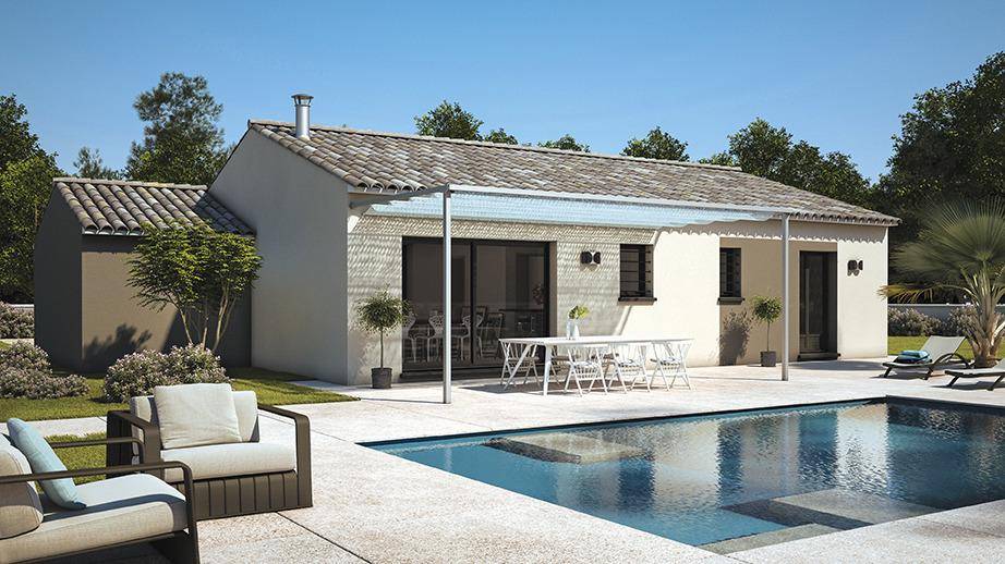 Programme terrain + maison à Monteux en Vaucluse (84) de 100 m² à vendre au prix de 319000€ - 2
