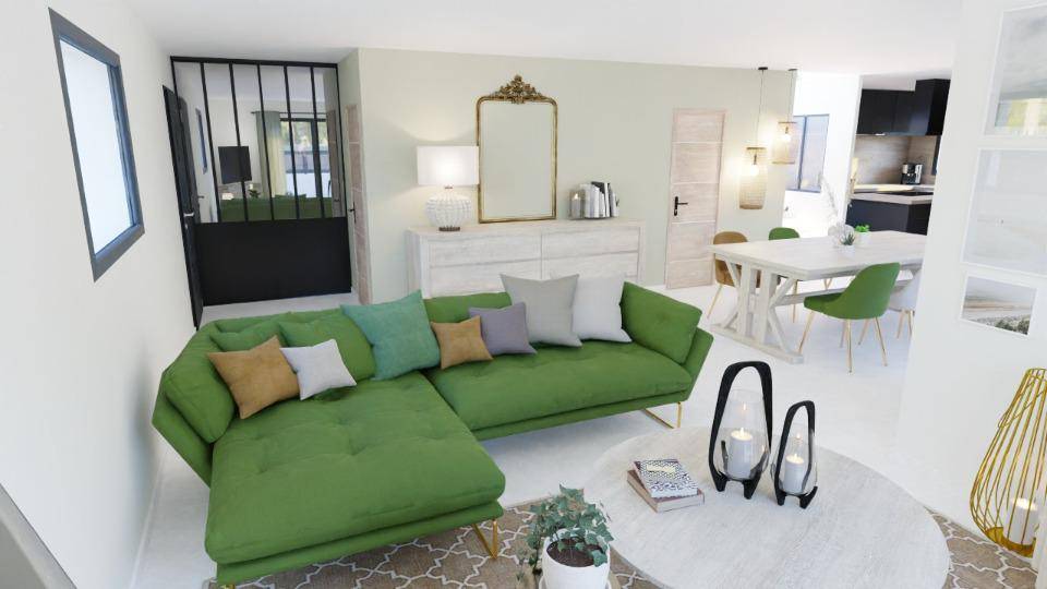 Programme terrain + maison à La Farlède en Var (83) de 143 m² à vendre au prix de 599900€ - 4