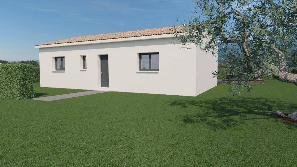 Programme terrain + maison à Popian en Hérault (34) de 70 m² à vendre au prix de 253500€ - 3