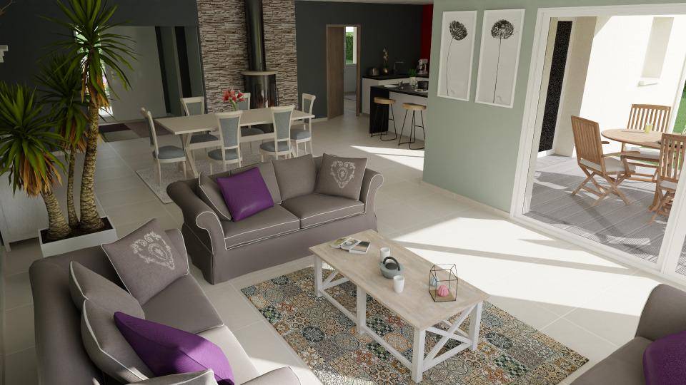 Programme terrain + maison à Déols en Indre (36) de 145 m² à vendre au prix de 287600€ - 4