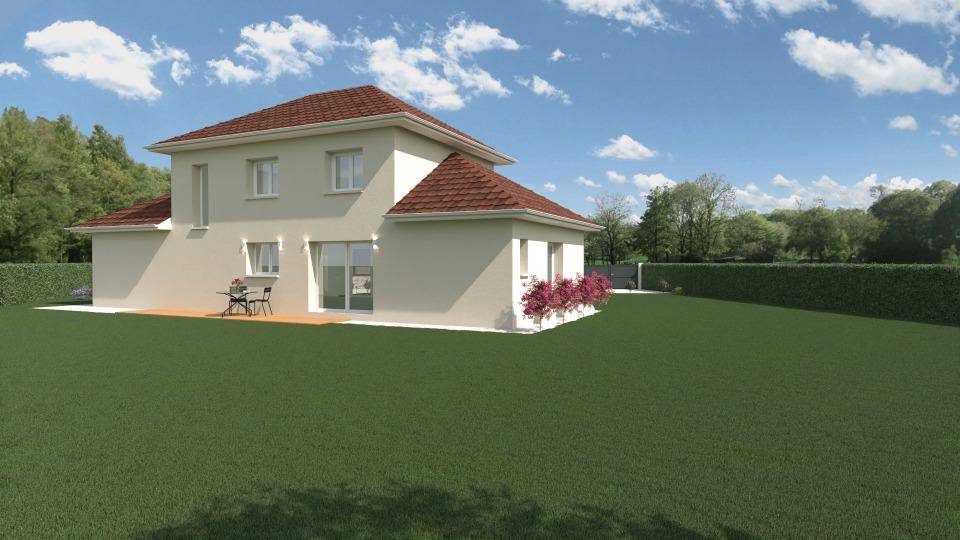 Programme terrain + maison à Champagne-en-Valromey en Ain (01) de 95 m² à vendre au prix de 353000€ - 3
