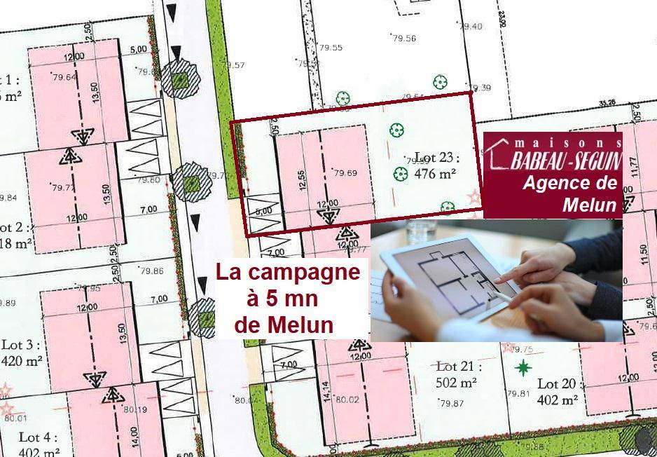 Programme terrain + maison à Maincy en Seine-et-Marne (77) de 96 m² à vendre au prix de 323092€ - 3