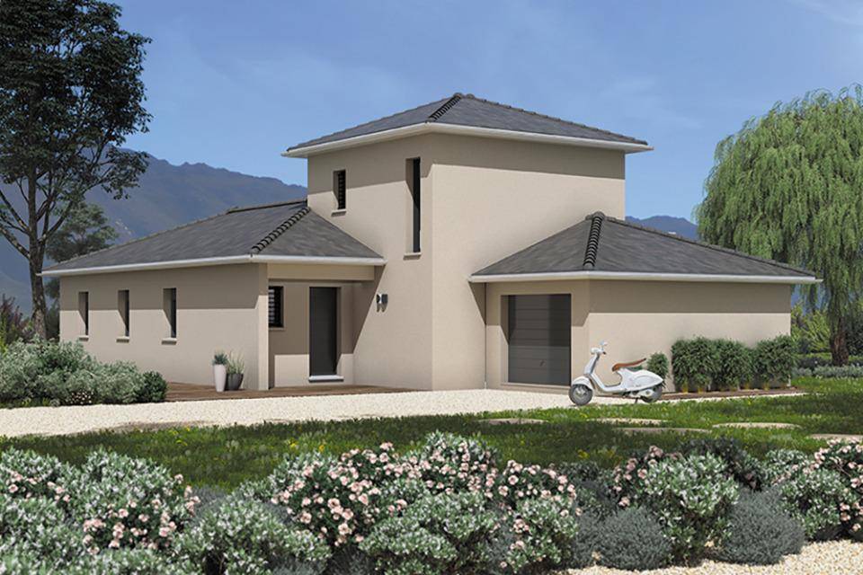 Programme terrain + maison à Villette-d'Anthon en Isère (38) de 125 m² à vendre au prix de 550000€ - 2