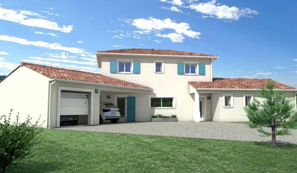 Programme terrain + maison à Labastide-d'Anjou en Aude (11) de 155 m² à vendre au prix de 404213€ - 4
