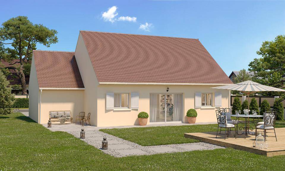 Programme terrain + maison à Les Aspres en Orne (61) de 81 m² à vendre au prix de 191420€ - 2