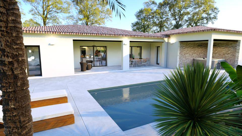 Programme terrain + maison à Orgnac-l'Aven en Ardèche (07) de 125 m² à vendre au prix de 449500€ - 4