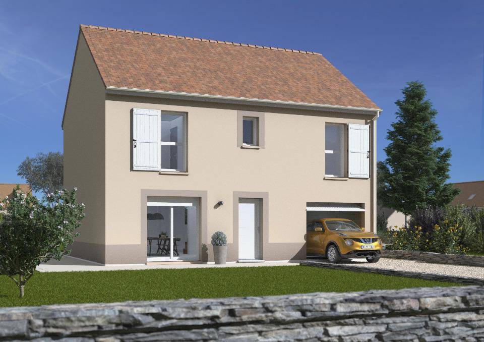 Programme terrain + maison à Gargenville en Yvelines (78) de 109 m² à vendre au prix de 345000€ - 1