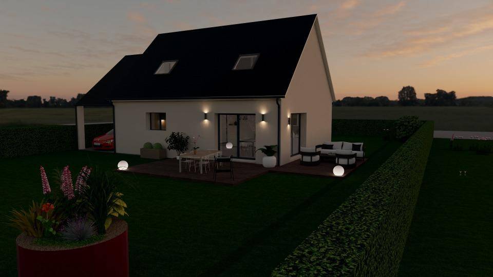 Programme terrain + maison à Champenard en Eure (27) de 110 m² à vendre au prix de 288635€ - 2