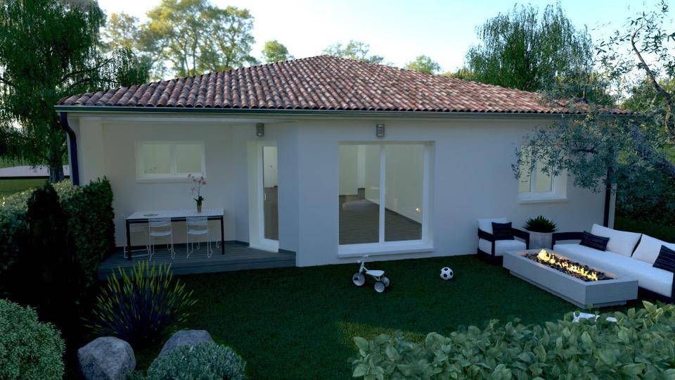 Programme terrain + maison à Mérignac en Gironde (33) de 88 m² à vendre au prix de 429000€ - 2