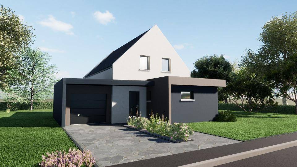 Programme terrain + maison à Niederschaeffolsheim en Bas-Rhin (67) de 131 m² à vendre au prix de 405000€ - 1