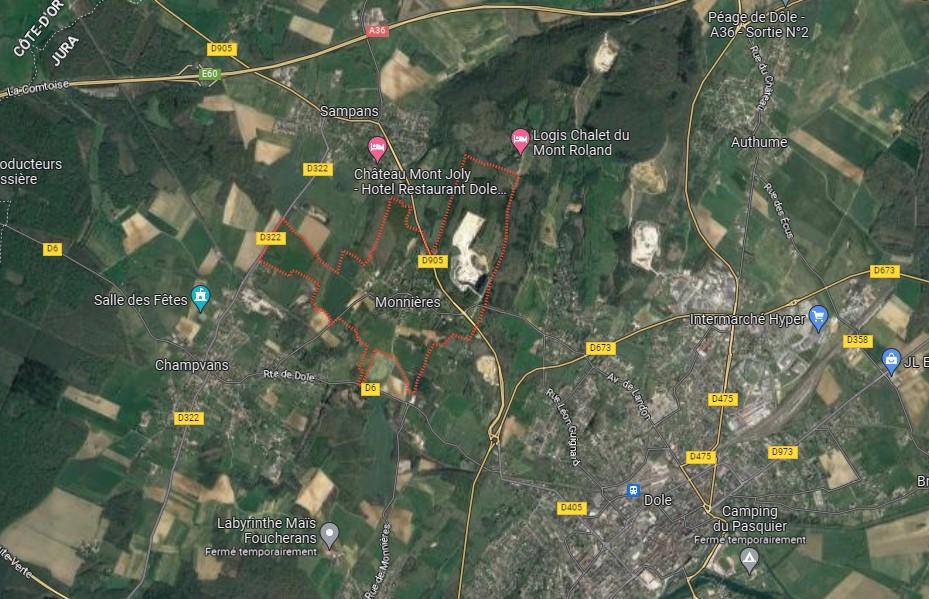 Programme terrain + maison à Monnières en Jura (39) de 91 m² à vendre au prix de 213380€ - 3