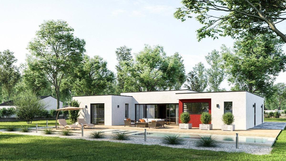 Programme terrain + maison à Dompierre-sur-Mer en Charente-Maritime (17) de 145 m² à vendre au prix de 601303€ - 1