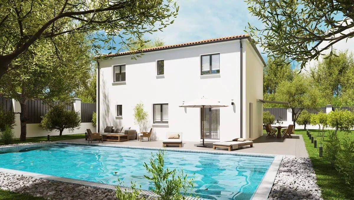 Programme terrain + maison à Ferrières en Charente-Maritime (17) de 109 m² à vendre au prix de 243924€ - 2