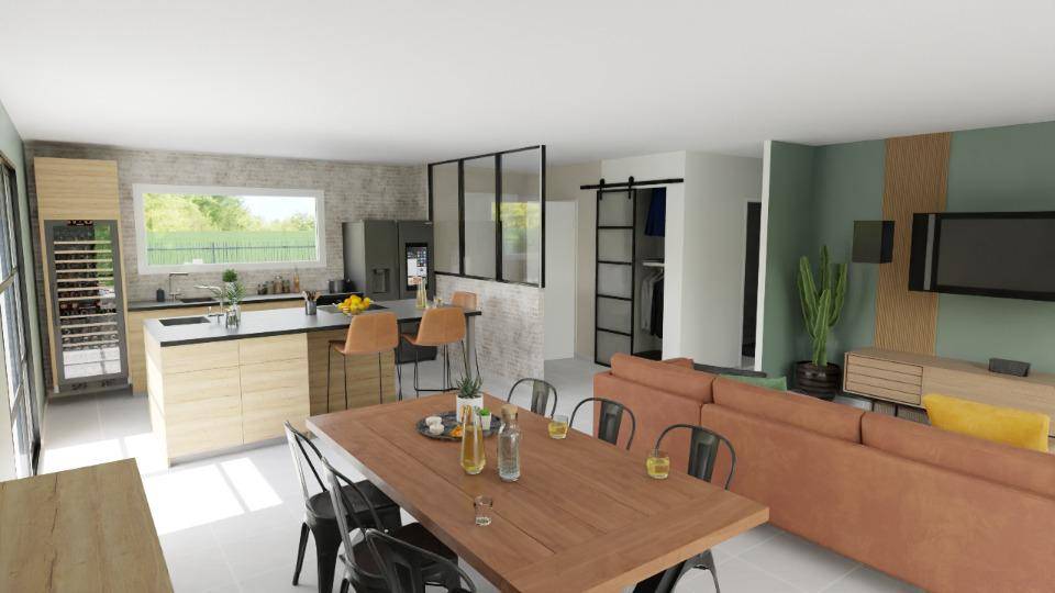 Programme terrain + maison à Bully-les-Mines en Pas-de-Calais (62) de 93 m² à vendre au prix de 194830€ - 3
