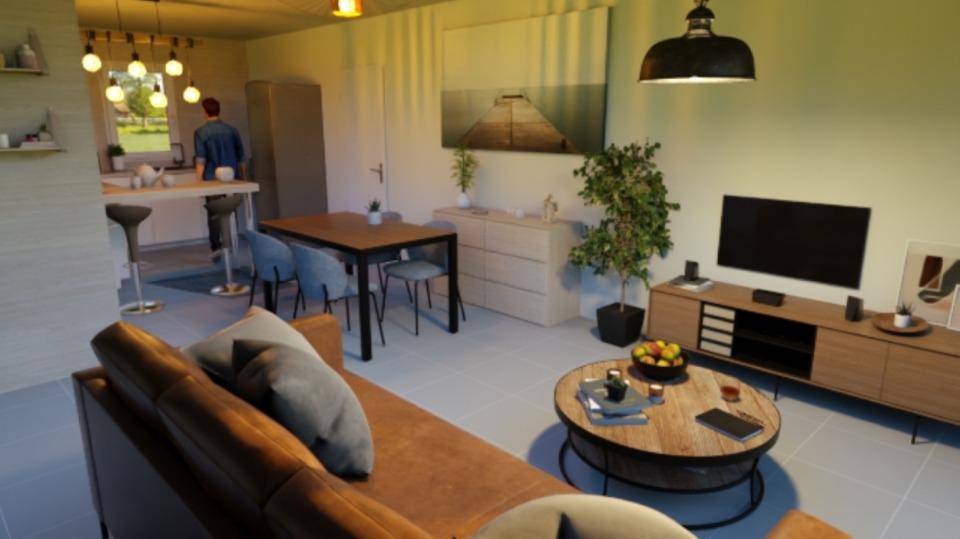 Programme terrain + maison à Saint-Paulet-de-Caisson en Gard (30) de 60 m² à vendre au prix de 176800€ - 2