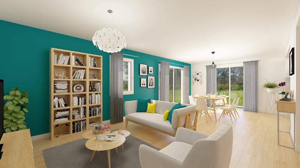 Programme terrain + maison à Sainte-Foy-lès-Lyon en Rhône (69) de 95 m² à vendre au prix de 560000€ - 4