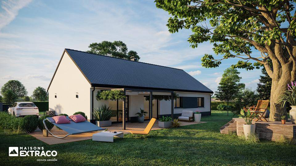 Programme terrain + maison à Gambais en Yvelines (78) de 114 m² à vendre au prix de 368400€ - 2