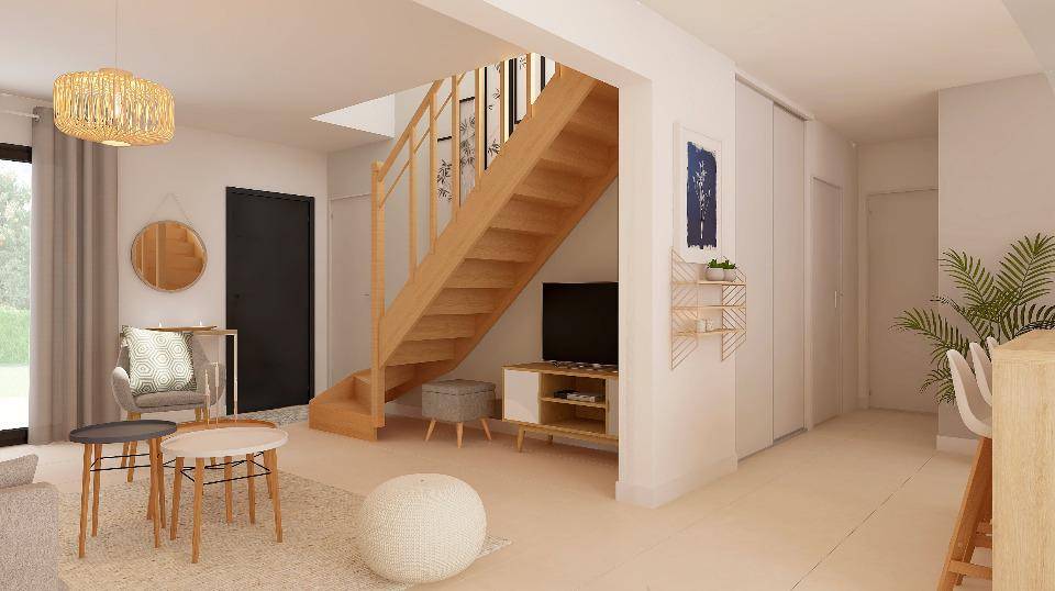 Programme terrain + maison à Bourbourg en Nord (59) de 90 m² à vendre au prix de 251688€ - 4