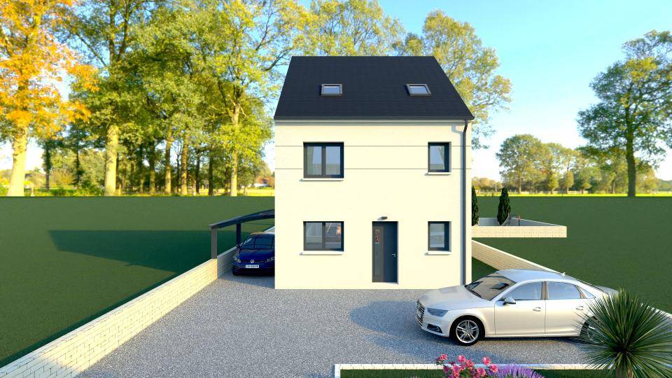 Programme terrain + maison à Sartrouville en Yvelines (78) de 149 m² à vendre au prix de 576089€ - 1