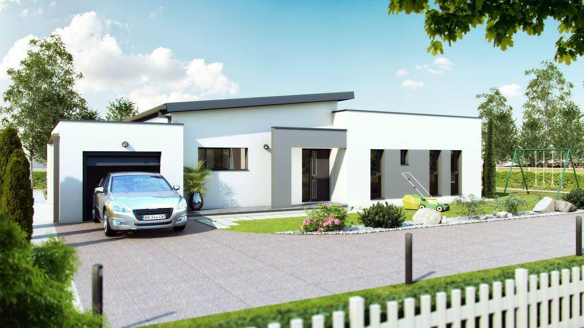 Programme terrain + maison à Pruillé-le-Chétif en Sarthe (72) de 110 m² à vendre au prix de 253947€ - 1