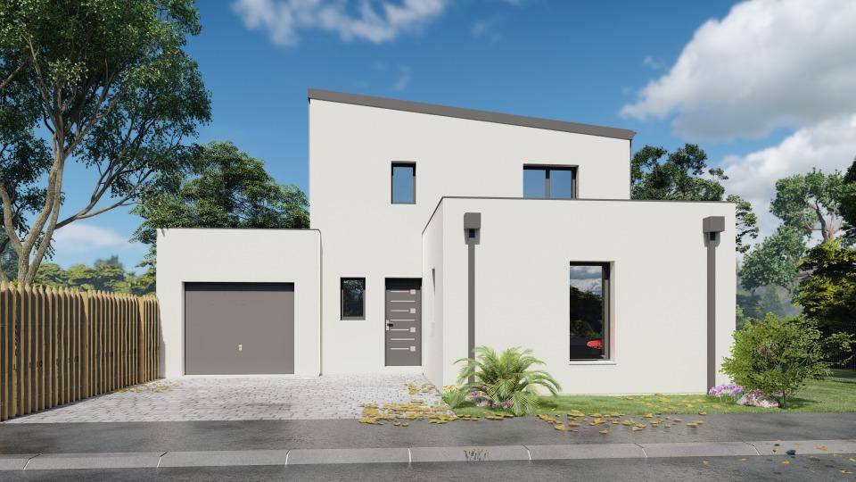 Programme terrain + maison à Écouflant en Maine-et-Loire (49) de 132 m² à vendre au prix de 366500€ - 1