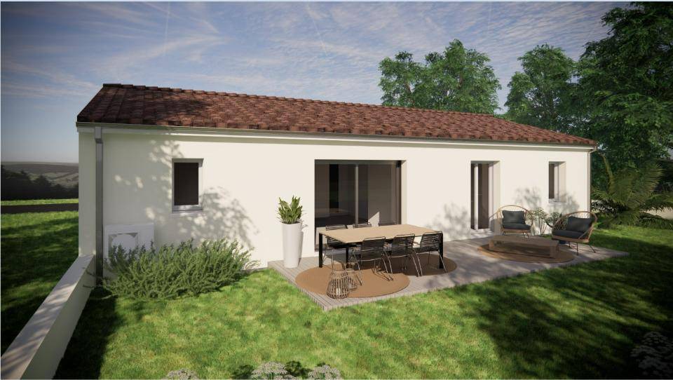Programme terrain + maison à Saint-Vaize en Charente-Maritime (17) de 80 m² à vendre au prix de 197000€ - 3