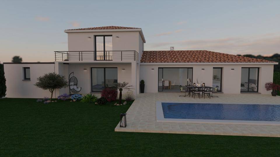 Programme terrain + maison à Annonay en Ardèche (07) de 143 m² à vendre au prix de 450400€ - 4