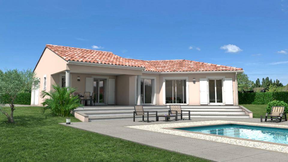 Programme terrain + maison à Pauligne en Aude (11) de 109 m² à vendre au prix de 248544€ - 4