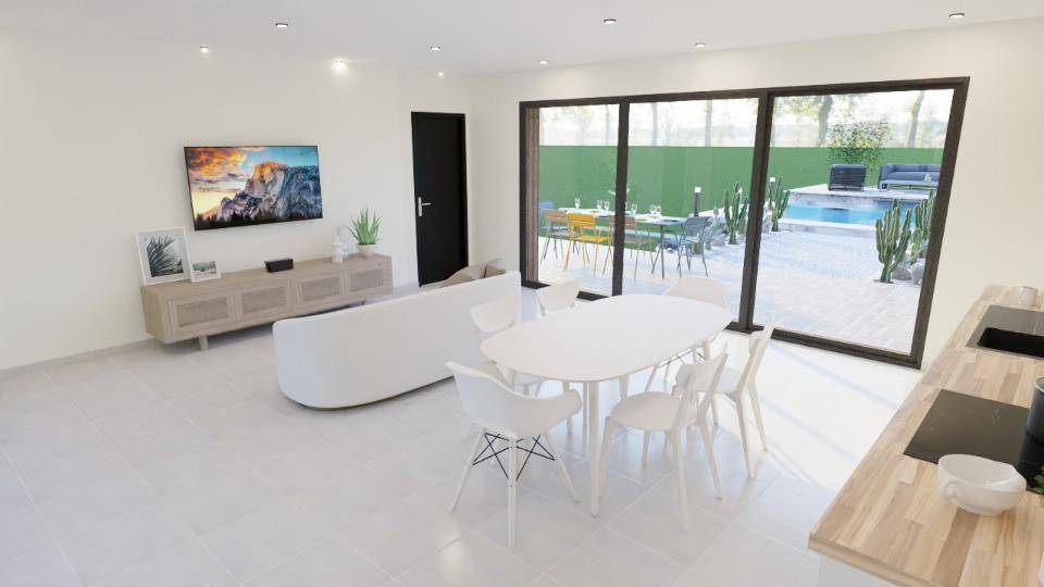Programme terrain + maison à Bagnols-sur-Cèze en Gard (30) de 95 m² à vendre au prix de 392800€ - 4