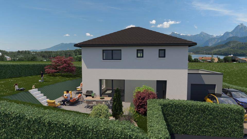 Programme terrain + maison à Sonnaz en Savoie (73) de 124 m² à vendre au prix de 565200€ - 2