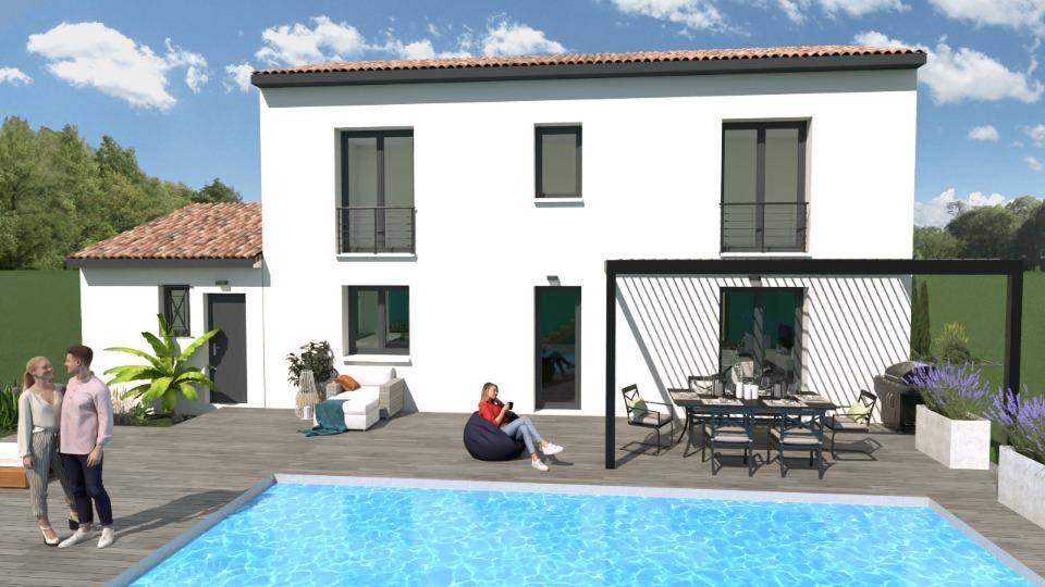 Programme terrain + maison à Grillon en Vaucluse (84) de 120 m² à vendre au prix de 354000€ - 1