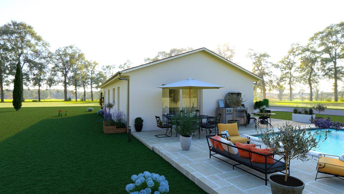 Programme terrain + maison à Saint-Cyr-les-Vignes en Loire (42) de 90 m² à vendre au prix de 238000€ - 3