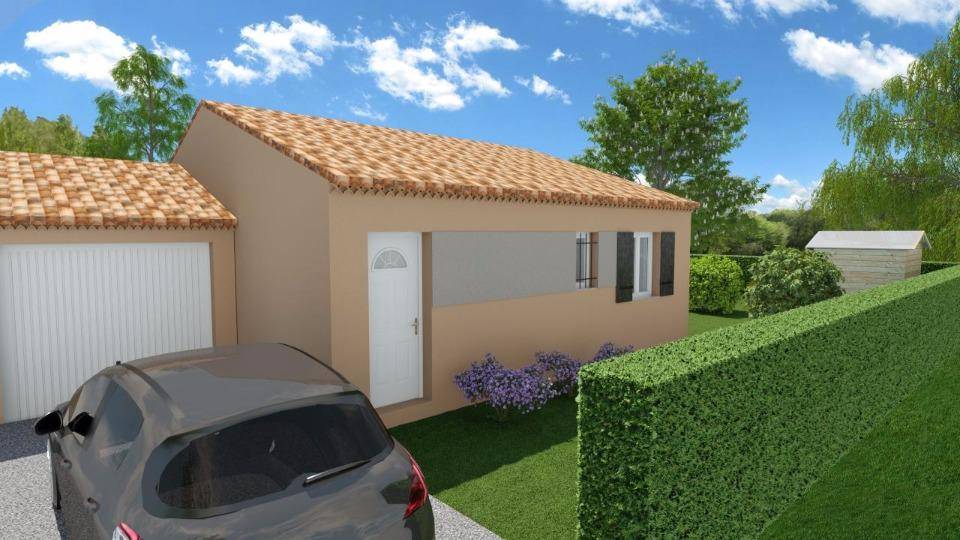 Programme terrain + maison à Apt en Vaucluse (84) de 60 m² à vendre au prix de 259400€ - 2