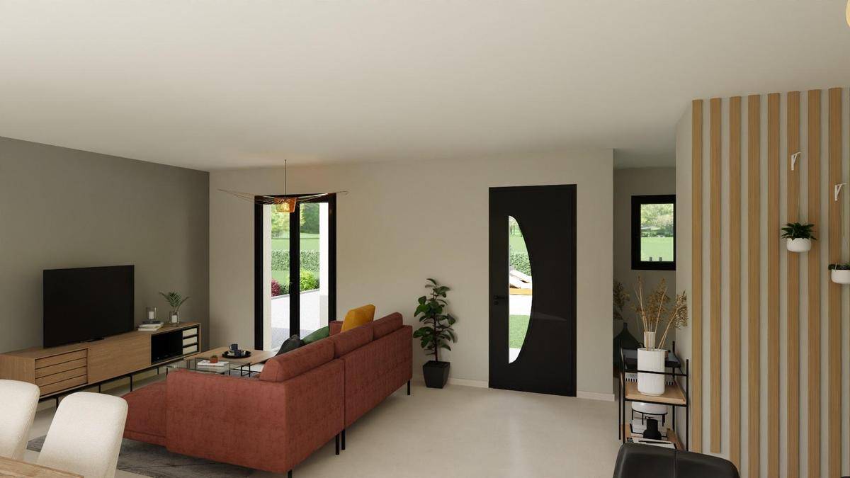 Programme terrain + maison à Taponas en Rhône (69) de 98 m² à vendre au prix de 321300€ - 4