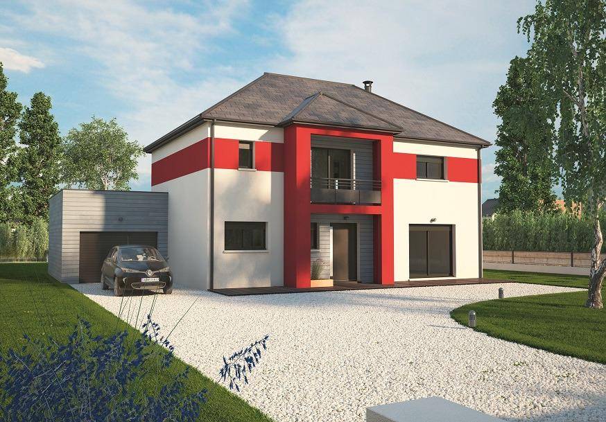 Programme terrain + maison à Terres de Bord en Eure (27) de 160 m² à vendre au prix de 395000€ - 1