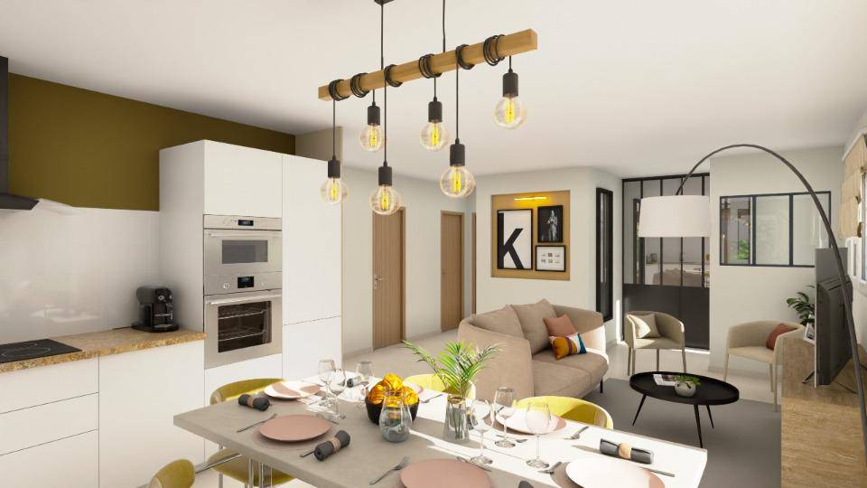 Programme terrain + maison à Quissac en Gard (30) de 70 m² à vendre au prix de 197000€ - 2