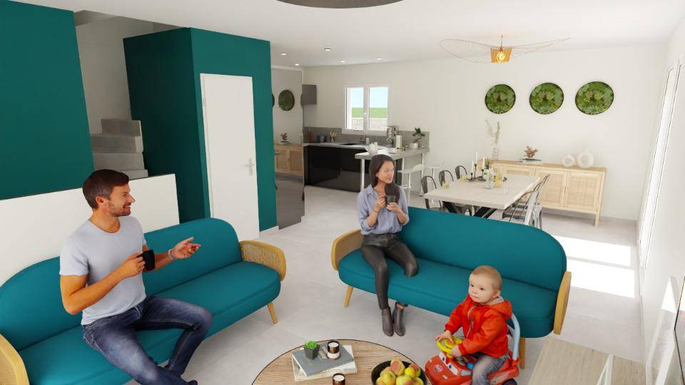 Programme terrain + maison à Saint-Alexandre en Gard (30) de 85 m² à vendre au prix de 245600€ - 3